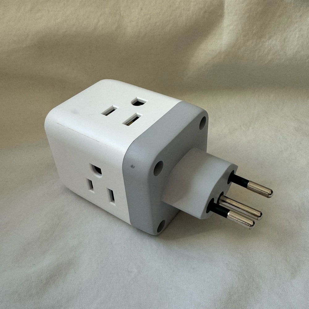 Travel Plug Adapter, US to Switzerland